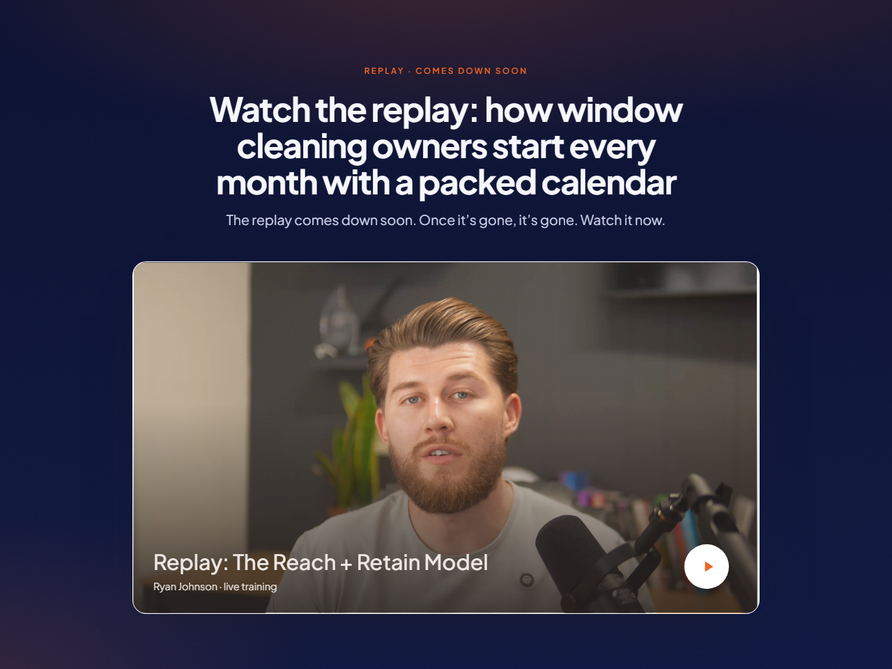 Replay + application preview